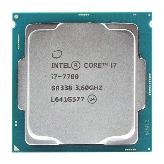 Processador gamer Intel Core i7-7700 CM8067702868314 de 4 núcleos e 4.2GHz de frequência com gráfica integrada