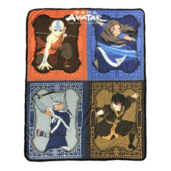 Avatar The Last Airbender Aang Katara Sokka Zuko Manta De Fo