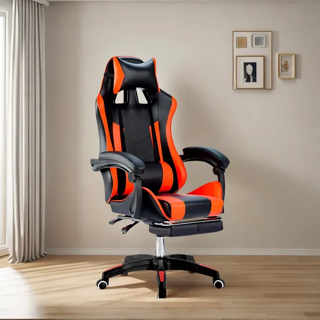 Silla Gamer Escritorio Oficina Ergonomica Reclinable Pc 145°