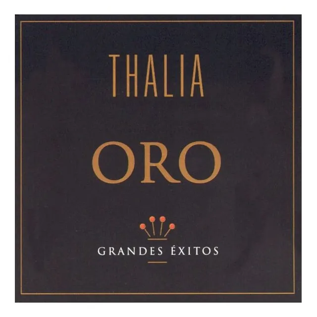 Thalia Oro Grandes Éxitos Cd [nuevo]