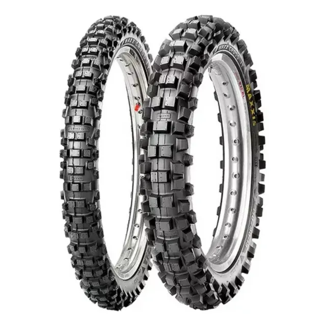 110/100-18 Y 80/100-21 Maxxis Desert (paquete 2 Llantas)