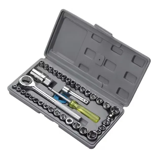 Juego De Herramienta Dados - 40pcs Para Mecanica Automotriz