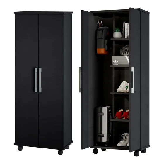 Armário Multiuso Ideal Para Sua Casa 163 Cm Altura Bonatto