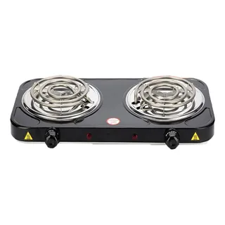 Fogão Cooktop Elétrico Fogareiro Portåtil 2000w 2 Bocas 110v Fogão Cooktop Elétrico Fogareiro Portåtil 2000w 2 Bocas 110v