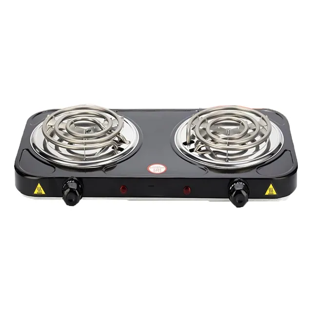Fogão Cooktop Elétrico Fogareiro Portátil 2000w 2 Bocas 110v