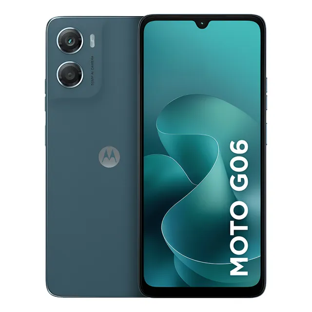 Smartphone Motorola Moto G06 - 128gb 12gb (4gb Ram + 8gb Ram Boost) E Camera 50mp Com Ai Bateria De...