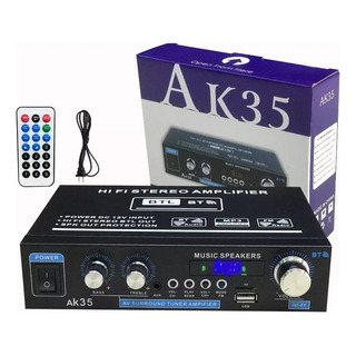 Amplificador De Audio Bluetooth Para Carro 110v 2 Canales Amplificador De Audio Bluetooth Para Carro 110v 2 Canales