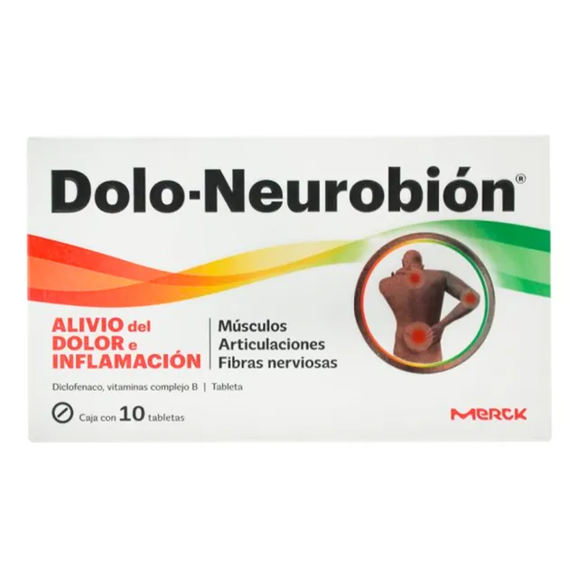 Dolo Neurobion Complejo B Caja Con 10 Tabletas