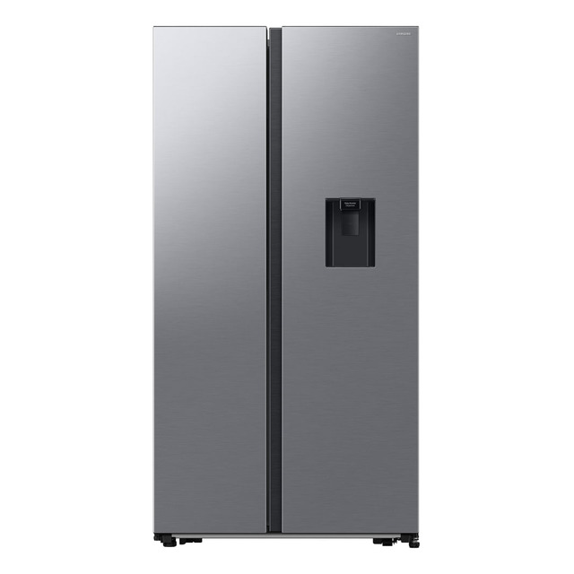 Geladeira Com Dispenser De Água Samsung Rs57 Inox 560l Cor Inox Look 110v Geladeira Com Dispenser De Água Samsung Rs57 Inox 560l Cor Inox Look 110v