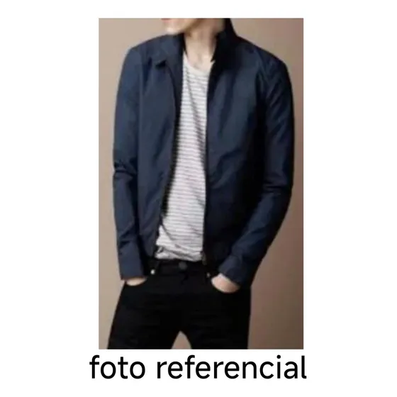 Chaqueta Tipo Seguridad. Color Azul Marino. Talla M.