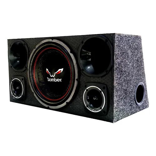 Caixa Trio Completa Bomber One 12 + 2 Driver + 2 Tweeter