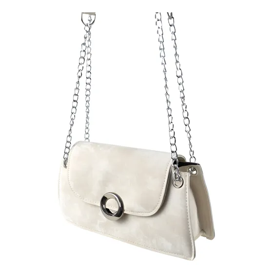 Cartera Minibag Mujer Importada Pu Soft Car070 Milokita Blanco