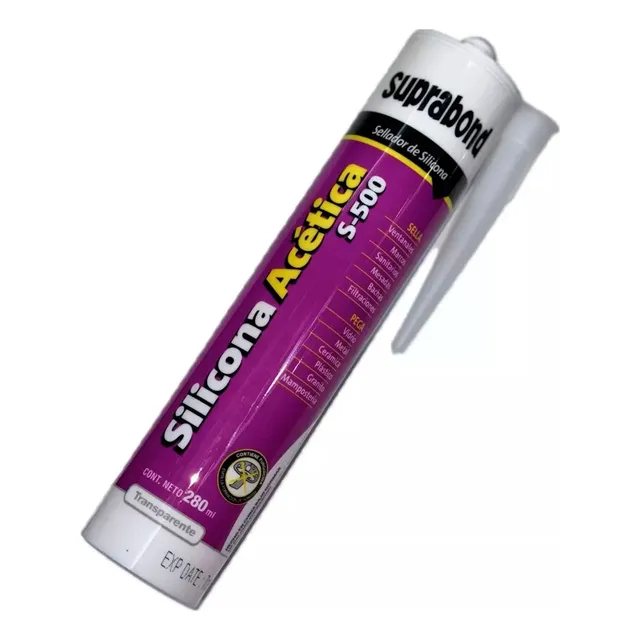 Silicona Sellador Universal X 270 Ml Transparente