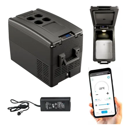 Geladeira Caminhão Quadrivolt Digital Resfriar 31 Litros
