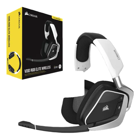 Audifonos Gaming Inalambrico Corsair Void Rgb Elite 7.1 Wh