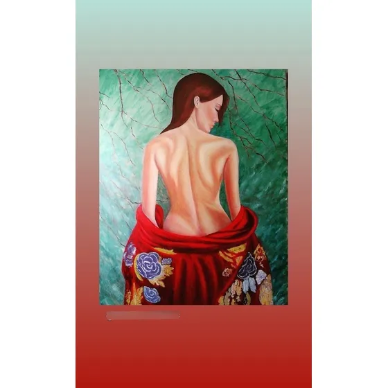 Cuadro Oleo 1.00 X 0.60 - Artista Mirian Flores Calles