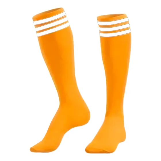 Pack 3 Medias De Futbol Amarillas Para Niños