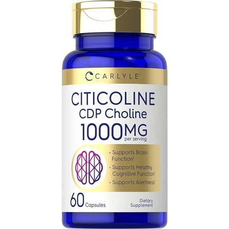Citicolina Cdp Choline 1000 Mg 60 Cápsulas Nootropico Sabor Neutro Citicolina Cdp Choline 1000 Mg 60 Cápsulas Nootropico Sabor Neutro