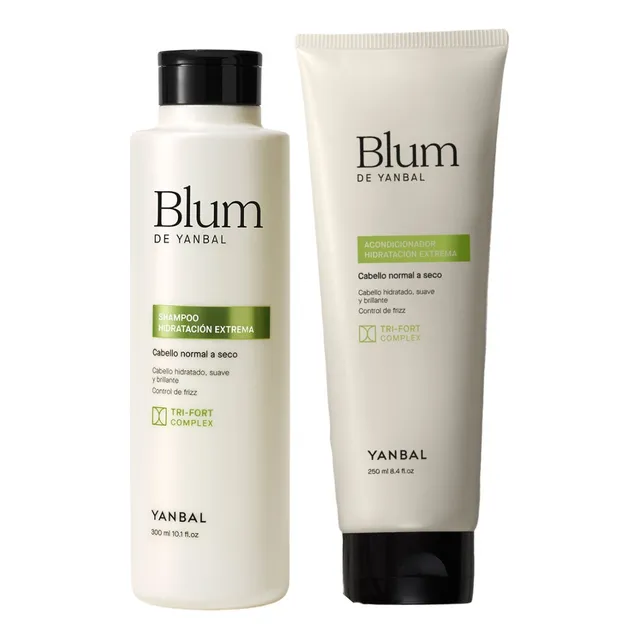 Blum Shampoo Y Acondicionador Hidratacion Extrema Yanbal