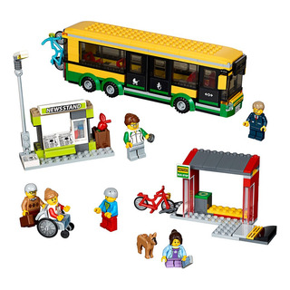 Kit De Construcción Lego City Town Bus Station 60154 (337 Pi Kit De Construcción Lego City Town Bus Station 60154 (337 Pi