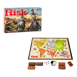 Juego De Mesa Hasbro Gaming Risk: Juego De Conquista 10+ B7404 Español Juego De Mesa Hasbro Gaming Risk: Juego De Conquista 10+ B7404 Español
