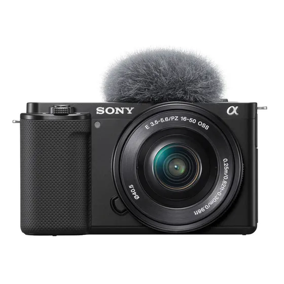 Camara Sony Lcz Alpha ZV-E10 ILCZVE10L Aps-c Color Negro