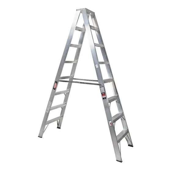 Escalera Tijera Doble Akron 14 Escalones 78-07