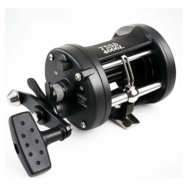 Reel Rotativo Pesca Lance Costa Chichara Embarque Tambera
