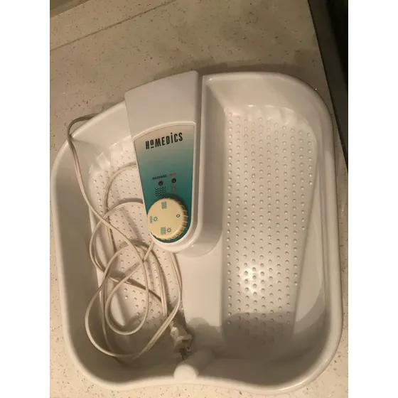 Spa Masajeador De Pies Homedics (con Calentador De Agua)