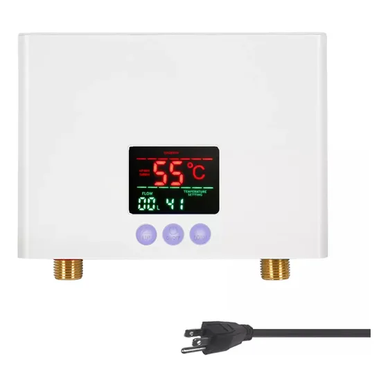Mini Calentador De Agua Eléctrico Instantáneo De 3kw