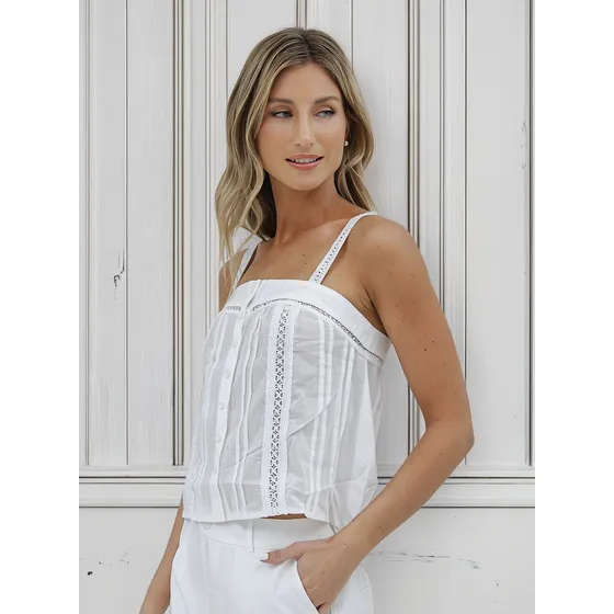 Musculosa De Broderie