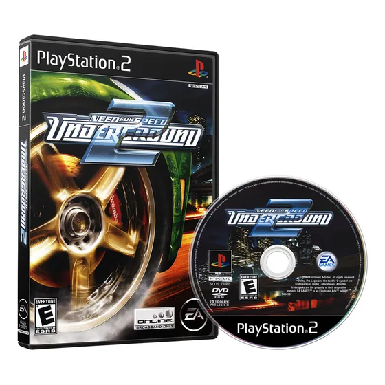 Jogo Repro Need For Speed Underground 2 - Ps2 Mídia Física