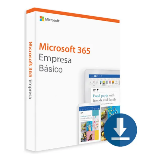 Microsoft 365 Business Basic 5 Dispositivos - 1y.