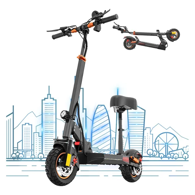 Scooter Electrico Para Adulto Asiento Scooters Neumatico 10 