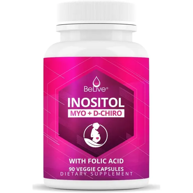  Inositol Myo + D-chiro  2050mg / 90 Veg Caps. Importado Usa