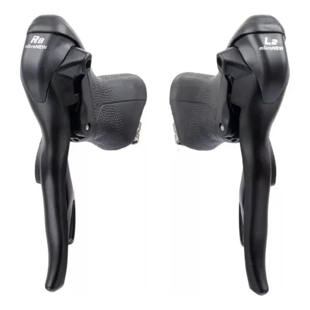 Palancas De Freno Y Cambios Integrada 2x8 Nuevas.
