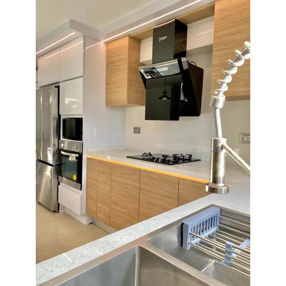 Cocina Empotrada Moderna X 1 Mtl + Diseño 3d A La Medida