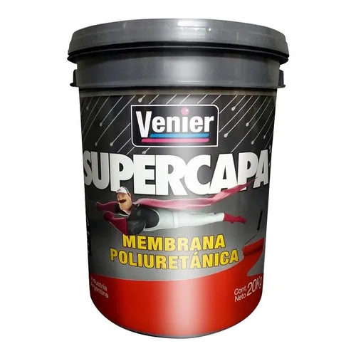 Venier Supercapa Membrana Poliuretanica 20k Color Blanco