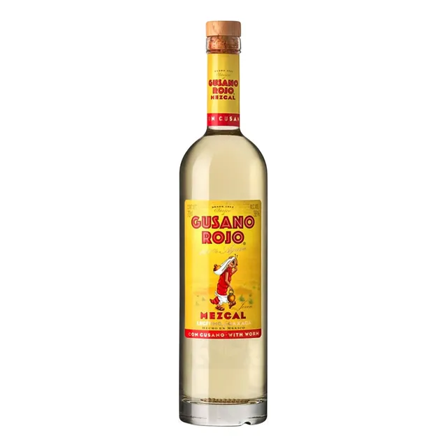 Mezcal Gusano Rojo 700ml Con Gusano