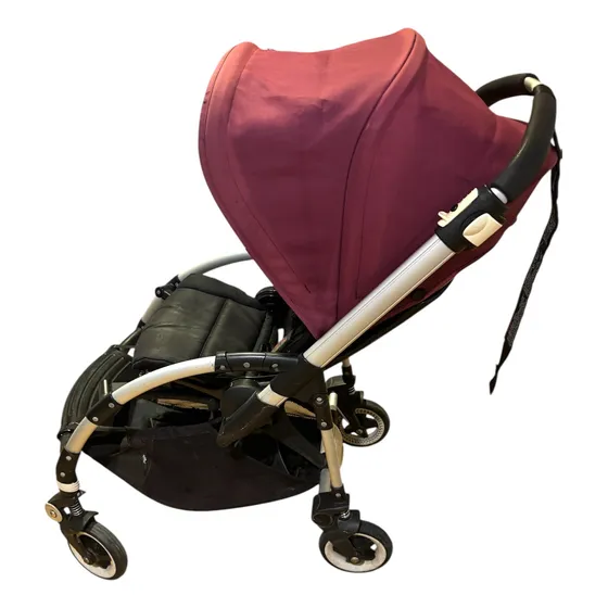 Cochecito Bugaboo Bee Capota Bordo Negro Plateado