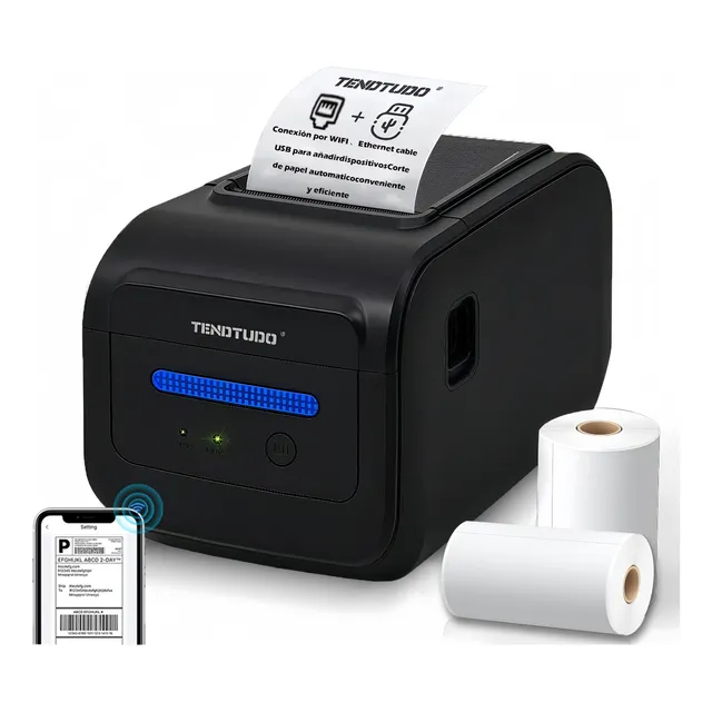 Impresora Térmica De Recibos Pos De 80 Mm, Usb+ethernet+wifi