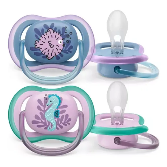 Chupete Ultra Air 6 A 18 Meses 2u Scf085/61 Avent