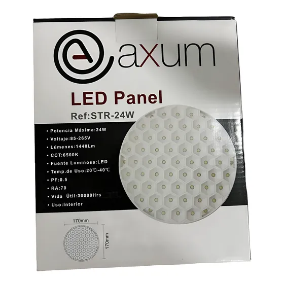 Lampara Led Circular Para Empotrar  24w (6500k) (x 40)