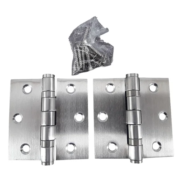 Bisagras 3 X 3 Con Rolinera Acero Inoxidable 3x3