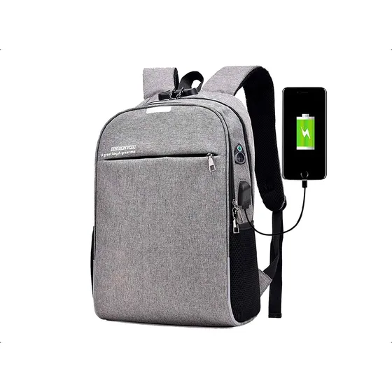 Mochila Candado Antirrobo Usb Viaje Ejecutiva Hombre Mujer