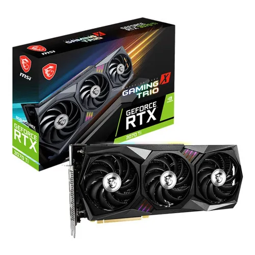 Tarjeta De Video Msi Geforce Rtx 3070ti Gaming X Trio 8g Oc