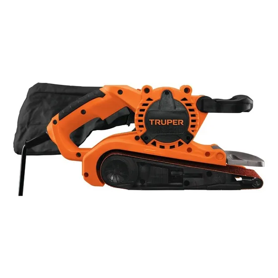 Lijadora De Banda Profesional 1010w Truper 13114 Color Naranja/Negro