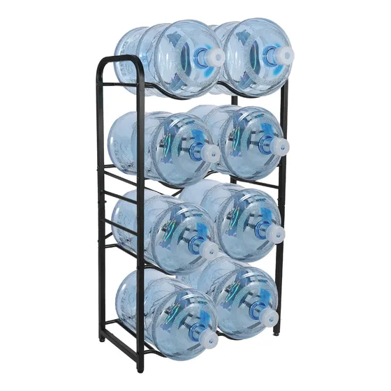 Soporte Para Botella Agua 5 Galon Estante 4 Nivel 8 Oficina