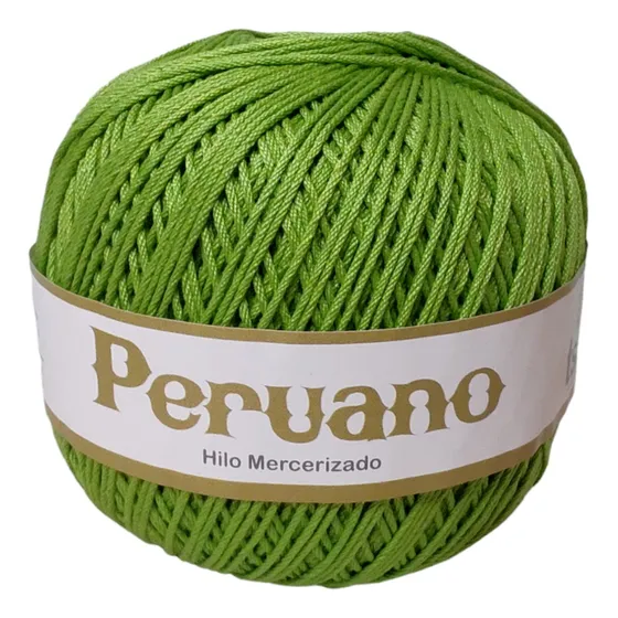 Pack X5 Hilos Peruano Algodón Mercerizado Ovillos De 100grs