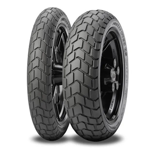 Cubierta Moto Combo 90/90-19 Y 110/90-17 Pirelli  Mt60 Endur